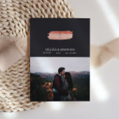 Peach Green Navy Pastel add Afbeelding Save the Da Date