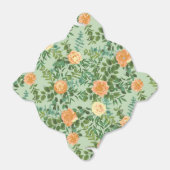 Peach Green Wedding Spring Pastel Bedankdoosjes (Uitgevouwen)