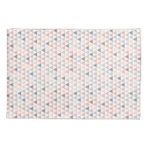 Peach Grey beige Neutrals Modern Pillow Hoesje