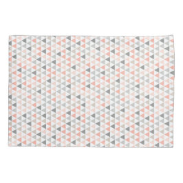 Peach Grey beige Neutrals Modern Pillow Hoesje Kussensloop