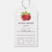 Peach Hang Label Cadeaulabel (Voorkant)
