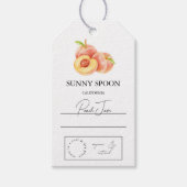 Peach Hang Label Cadeaulabel (Voorkant)