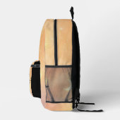 Peach haze en cloud cream AI Print Cut Sew Tas (Rechts)