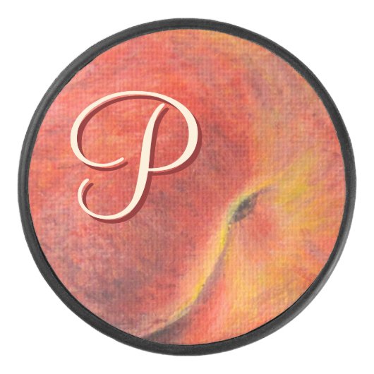Peach Hockey Puck (Voorkant)