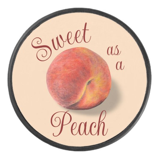 Peach Hockey Puck (Voorkant)