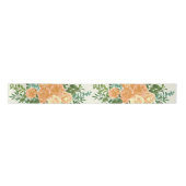 Peach Ivory Wedding  Roos Satijnen Lint (Voorkant)