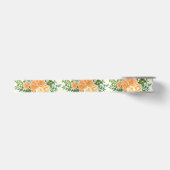 Peach Ivory Wedding Roos Satijnen Lint (Voorkant)