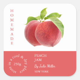 Peach label voor kleine bedrijven