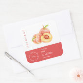 Peach label voor kleine bedrijven (Envelop)