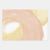 Peach-lijnen Inpakpapier Vel (Voorkant 2)