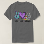 Peach Love Lab Week 2022 Laboratory Tech Technolog T-shirt (Design voorkant)