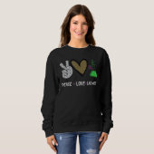 Peach Love Lab Week 2022 Laboratory Tech Technolog Trui (Voorkant volledig)