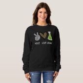 Peach Love Lab Week 2022 Laboratory Tech Technolog Trui (Voorkant volledig)