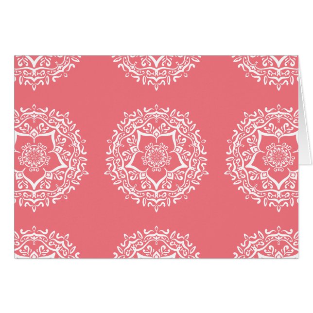 Peach Mandala (Voorkant Horizontaal)