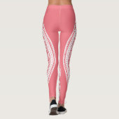 Peach Mandala Leggings (Achterkant)