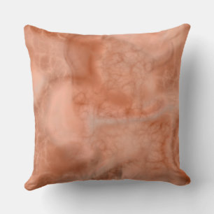 Peach Marble abstract Kussen