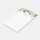 Peach Meadow | Aangepast om lijst te doen Post-it® Notes (Schuin)