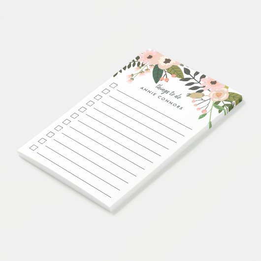 Peach Meadow | Aangepast om lijst te doen Post-it® Notes (Schuin)