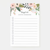 Peach Meadow | Aangepast om lijst te doen Post-it® Notes (Voorkant)