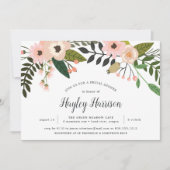 Peach Meadow | Bridal Shower-uitnodiging Kaart (Voorkant)