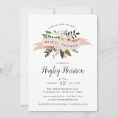 Peach Meadow | Bridal Shower-uitnodiging Kaart (Voorkant)