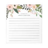 Peach Meadow | Gepersonaliseerde leningen Notitieblok (Voorkant)