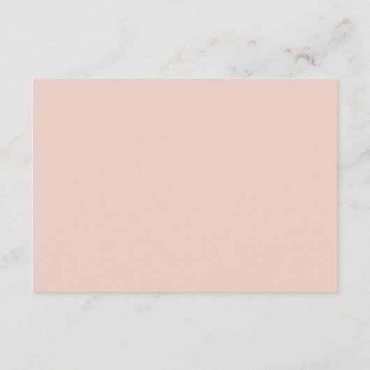 Peach Meadow | Kaart advies Vrijgezellenfeest (Achterkant)