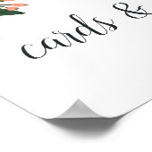 Peach Meadow Kaarten & Cadeaus Bord Poster (Hoek)