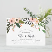 Peach Meadow | Uitnodiging van de indienende parti (Staand voorkant)