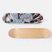 Peach Melba Dragon Tattoo Skateboard (Horizontaal)