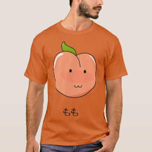 Peach Momo Japo Kawaii Otaku Style Cute Pink P T-shirt