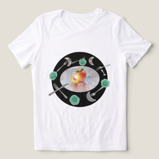 Peach & Moon T-shirt 🍑🌙 (Design voorkant)