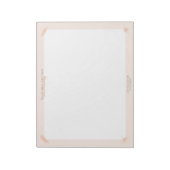 Peach Notepad Good Ideas Start Here Notitieblok (Linkerzijde)