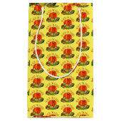 Peach on Earth Funny Kerstmis Klein Cadeauzakje (Voorkant)