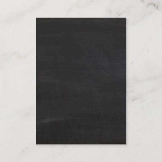 Peach, onze kleine perzik, verjaardagskaartjes visitekaartje (Achterkant)