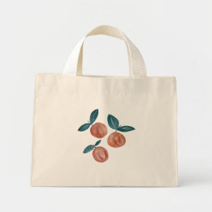 Peach Oranje Small Canvas Canvas tas