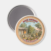 Peach Orchard Bourbon Still  Label Magneet (Voorkant / Achterkant)