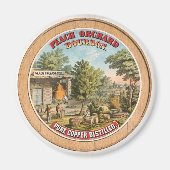 Peach Orchard Bourbon Still  Label Magneet (Voorkant)
