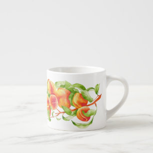 'Peach Paradise' op een Espresso Mok