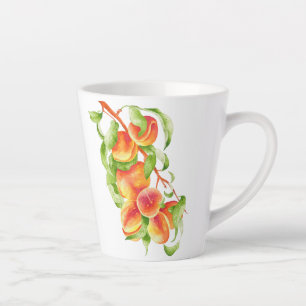 'Peach Paradise' op een Kleine Latte Mok