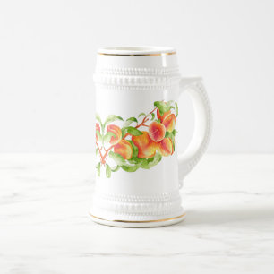 'Peach Paradise' op een Stein Bierpul