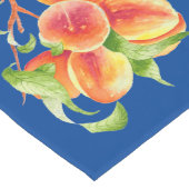 'Peach Paradise' op een Table Runner Lange Tafelloper (Hoek)