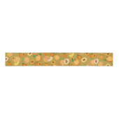 Peach Patroon 2 Grosgrain Lint (Voorkant)