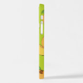 Peach Patroon 4 iPhone Hoesje (Linkerkant)