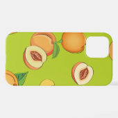 Peach Patroon 4 iPhone Hoesje (Achterkant horizontaal)