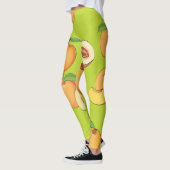Peach Patroon 4 Leggings (Links)