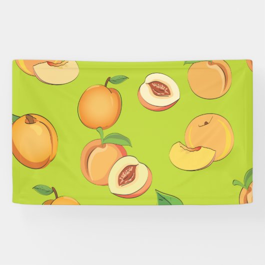 Peach Patroon 4 Spandoek (Horizontaal)