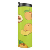 Peach Patroon 4 Thermosbeker (Geroteerd rechts)