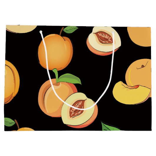 Peach Patroon 5 Groot Cadeauzakje (Achterkant)