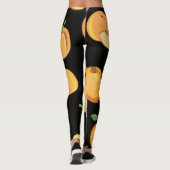 Peach Patroon 5 Leggings (Achterkant)